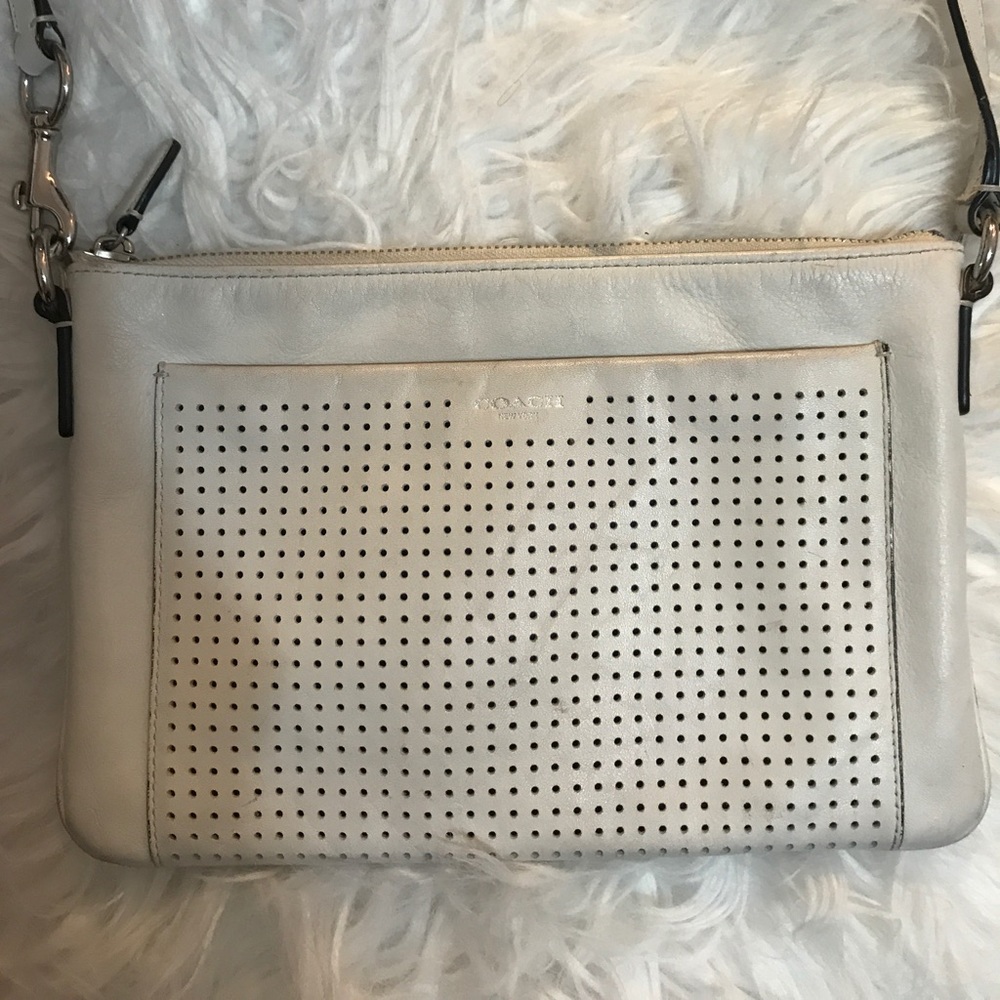 White COACH Purse